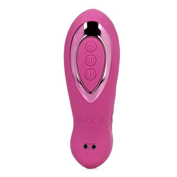 Вібратор для точки G Loveline Thrusting and Tapping Vibrator - Powerful Pink 36-LOVE131PNK фото