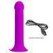 Вібратор PRETTY LOVE Murray PURPLE, 12 vibration functions 12 pulse wave settings Suction base BI-014952-1 фото 5