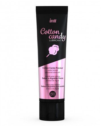 Оральний лубрикант INTT COSMETICS Cotton Candy, зі смаком солодкої вати, 100 мл 68-LU0003 фото