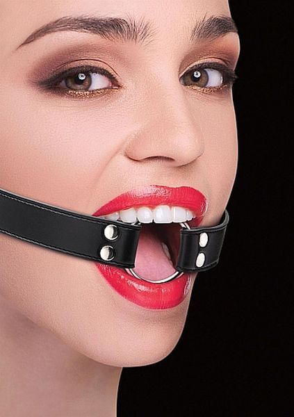 Кляп Ring Gag - Black 36-OU104BLK фото