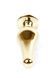 Анальная пробка BOSS SERIES HeavyFun Jawellery Gold, зелёная, 30 мм 64-00069 фото 2