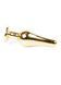 Анальная пробка BOSS SERIES HeavyFun Jawellery Gold, зелёная, 30 мм 64-00069 фото 3