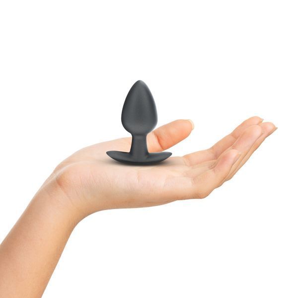 Анальная пробка Smooth Silicone Anal Plug, Medium, ганметал, 7,9 см / 3.1" 36-OU1018GUN фото