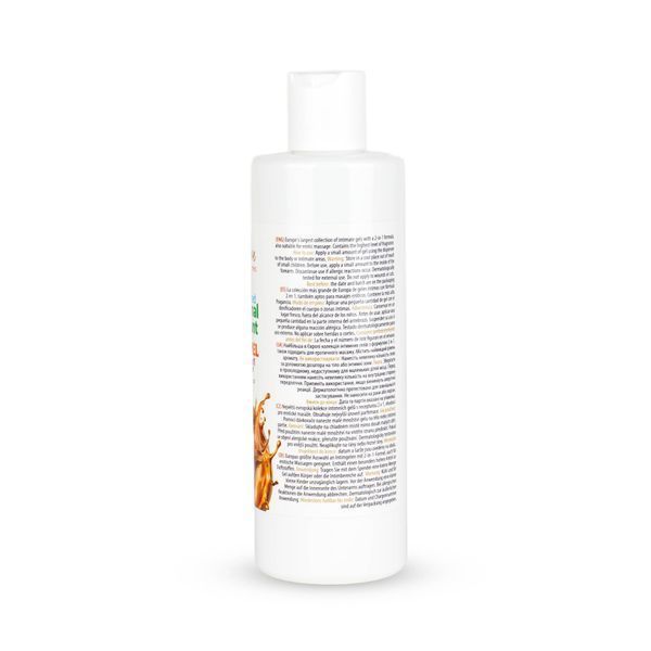 Водний лубрикант 2в1 для інтимної близькості та масажу MyLove Aroma Series Caramel (Карамель), 300 м 101-0608 фото