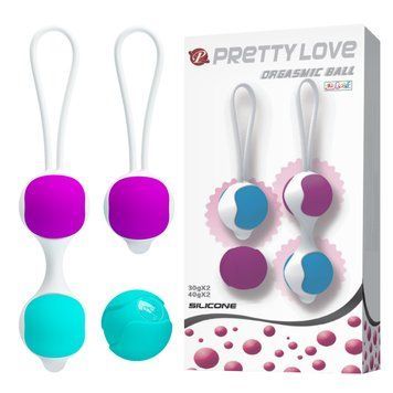 Вагінальні кульки PRETTY LOVE Orgasmic Ball BI-014265 фото