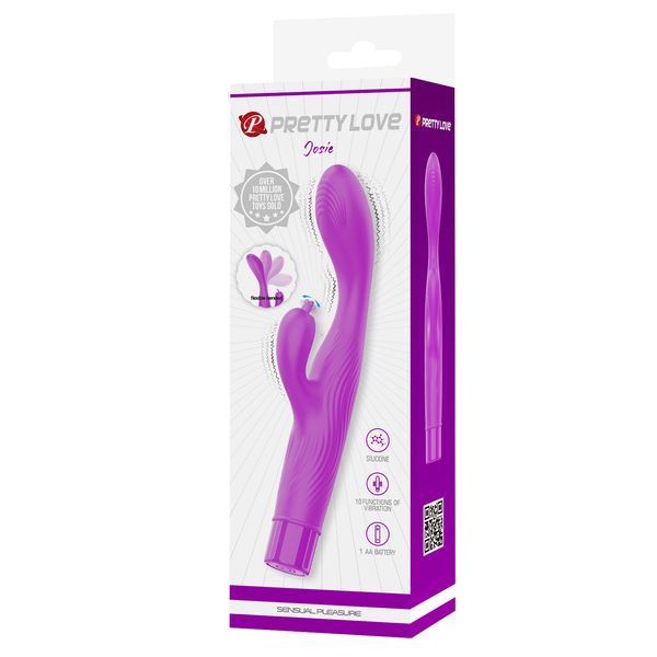 Вібратор для точки G PRETTY LOVE Josie, силіконовий BI-300140 фото