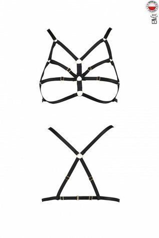 Бюстгальтер-стрепи Passion Exclusive ARMANDA BRA XXL/XXXL, black PS26803 фото