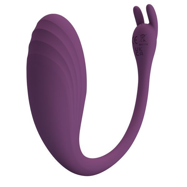 Вібратор PRETTY LOVE Catalina, 12 vibration functions Mobile APP Long-distance Control BI-014935HP-1 фото