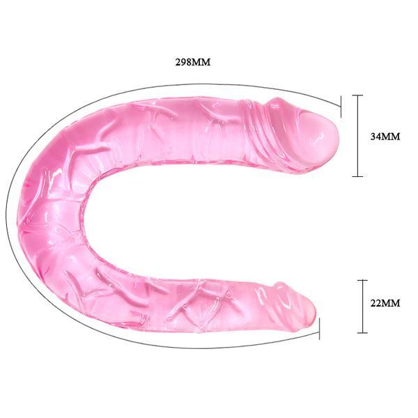 Подвійний фалоімітатор DOUBLE DONG 30CM BI-040001 фото