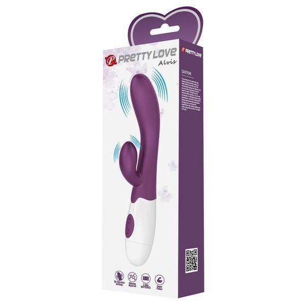 Вібратор PRETTY LOVE Alvis purple, 30 function BI-014263-A2 фото
