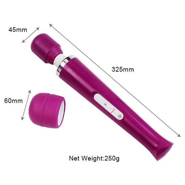 Вібромасажер Massager Wand USB White 10 Function 22-00001 фото