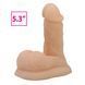 Силиконовый фаллоимитатор с мошонкой PRETTY LOVE Realistic Cock, 5.3" / 13,5 см BW-008135N фото 3