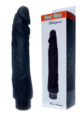 Вібратор Wibrator-Real Skin - Black 67-00099 фото