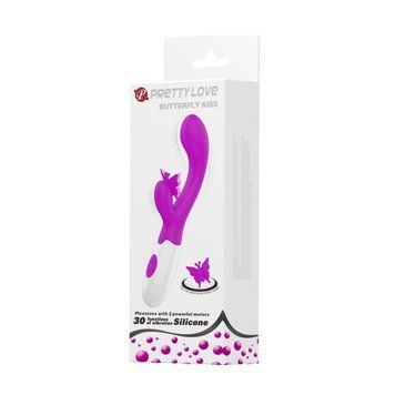 Вібратор PRETTY LOVE BUTTERFLY KISS BI-014927 фото