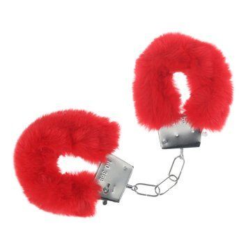 Наручники Classic Fluffy Handcuffs Red 36-OU1047RED фото