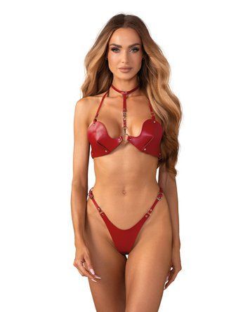 Комплект Obsessive Inferro 2-pcs set S/M/L SX3595 фото