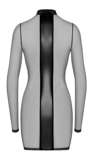 Сукня Noir Handmade F369 Crossfire Mesh & Wetlook Mini dress M SX4100 фото