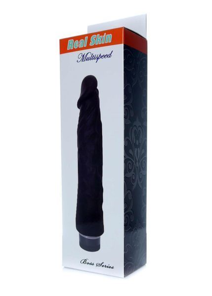Вібратор Wibrator-Real Skin - Black 67-00099 фото