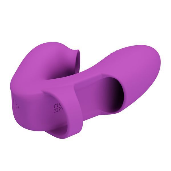 Вібростимулятор PRETTY LOVE Super Finger ATHENA Purple, 7 vibration functions 7 tapping functions BI-300031 фото Вібростимулятор PRETTY LOVE Super Finger ATHENA Purple, 7 vibration functions 7 tapping functions BI-300031 фото