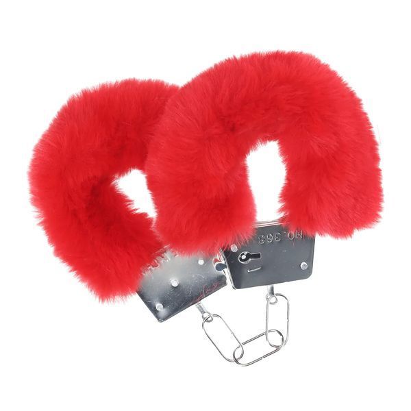 Наручники Classic Fluffy Handcuffs Red 36-OU1047RED фото