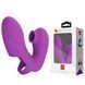Вібростимулятор PRETTY LOVE Super Finger ATHENA Purple, 7 vibration functions 7 tapping functions BI-300031 фото 1