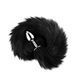 Анальная пробка с хвостом лисы Plug-Fox Tail, черная, XL 64-00098F-1 фото 7