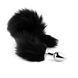 Анальная пробка с хвостом лисы Plug-Fox Tail, черная, XL 64-00098F-1 фото 5