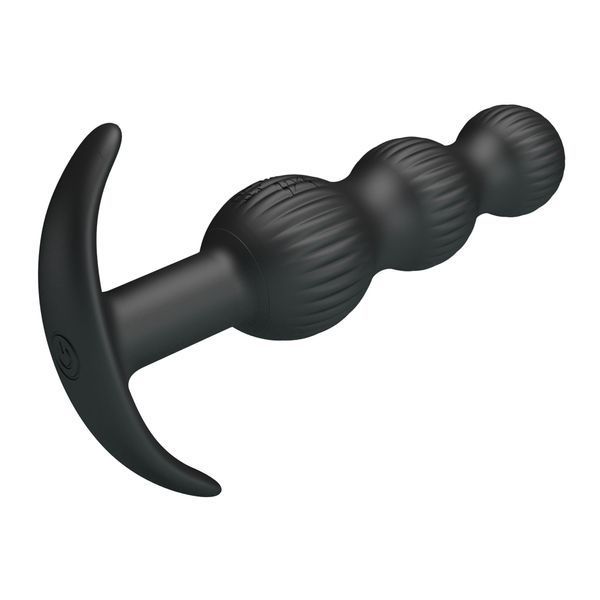 Анальна пробка з вібрацією PRETTY LOVE Sidney, 10 Wibracji, Silikon BI-040173 фото