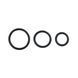 Набор эрекционных колец PRETTY LOVE/BAILE Cock and Ball Rings BI-026013 фото 2