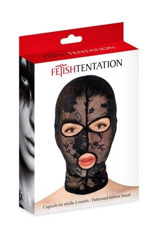 Кружевная фетиш-маска CONCORDE PRO Fetish Tentation Cagoule 90-570140001000 фото