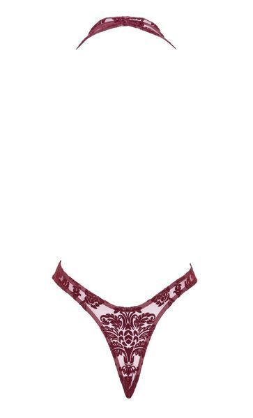 Боді Noir Handmade F386 Kink Royal cascade bodysuit M SX4169 фото