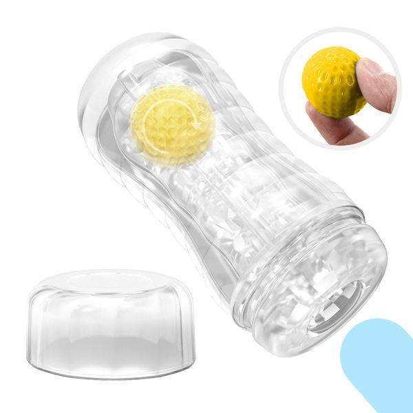 Прозорий мастурбатор вагіна PRETTY LOVE VACUUM CUP MASTURBATOR Stellar ABS TPR BM-009249N-2 фото