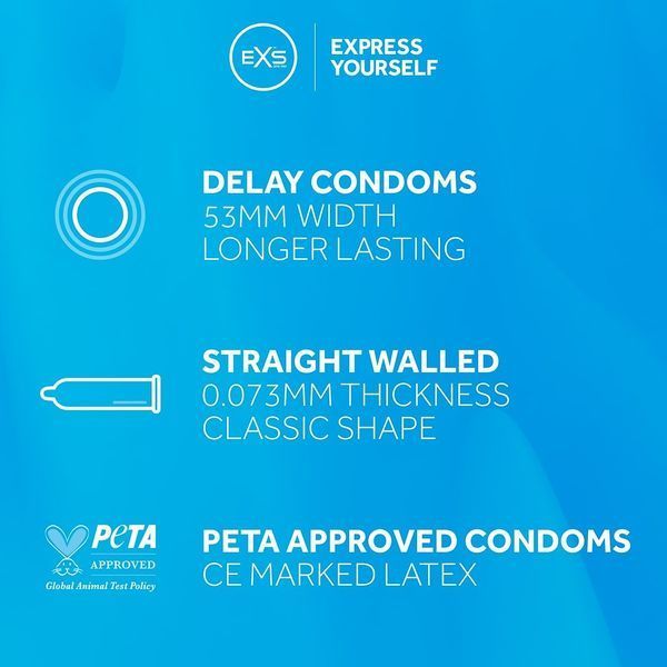 Презервативи 12 SZT. EXS DELAY 12-EXSDel фото