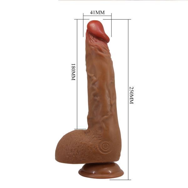 Вібратор на присосці Wilks, 9.8 TPR vibration functions rotation functions 5 thrusting settings BW-008041EA фото