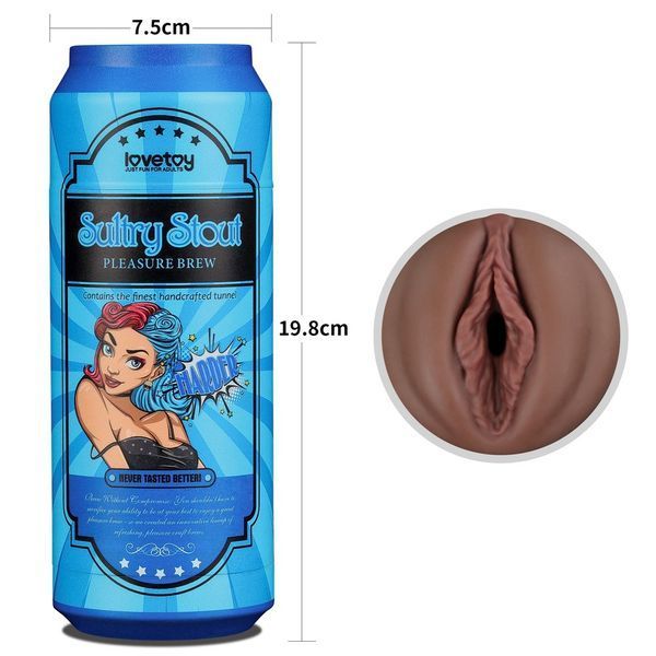 Мастурбатор вагіна LOVETOYS Pleasure Brew Sultry Stout 66-LV250022 фото