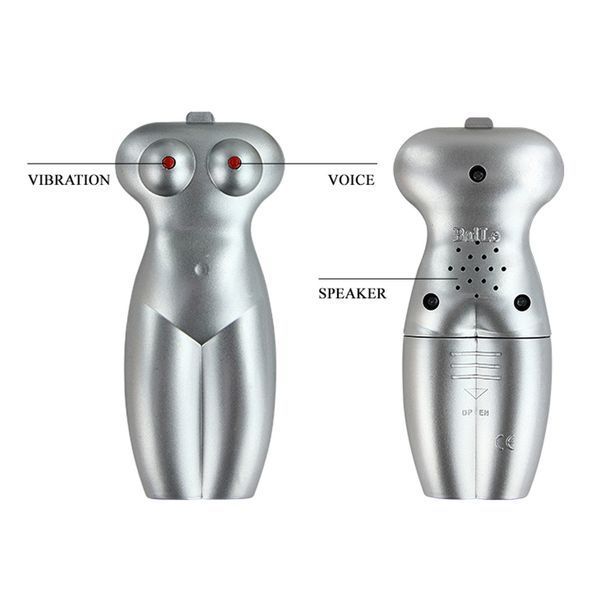 Мастурбатор BAILE - TEMPTATION PASSSION LADY,Vibration Sex talk Double holes BM-009181 фото