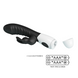 Вібратор-кролик Pretty Love/BAILE Naughty Bunny, чорний BW-500071-A3 фото 3