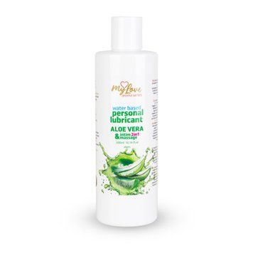 Водний лубрикант для інтимної близькості та масажу 2в1 MyLove Aroma Series Aloe Vera (Алое Вера) 101-0264 фото