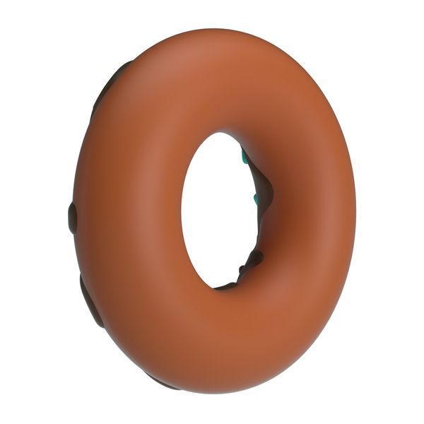Кільце для члена Pretty Love Choco Super Donut Silicone Cock Ring BI-210344 фото