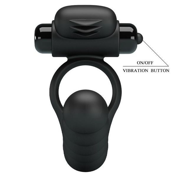 Вібратор PRETTY LOVE -Hercules Penis Sheath III BI-210218 фото
