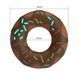 Кільце для члена Pretty Love Choco Super Donut Silicone Cock Ring BI-210344 фото 6