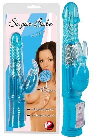Вібратор Sugar Babe blue 42-05814290000 фото
