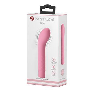 Стимулятор G-точки - Pretty Love Atlas Vibrator Light Pink BI-014721-1 фото