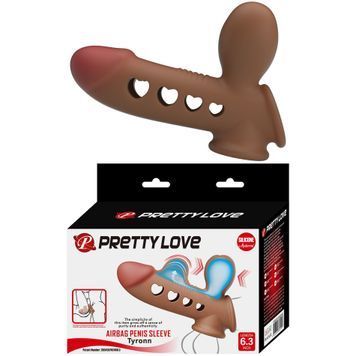 Насадка на пеніс PRETTY LOVE Tyronn, Silicone, Waterproof BI-026260Q фото