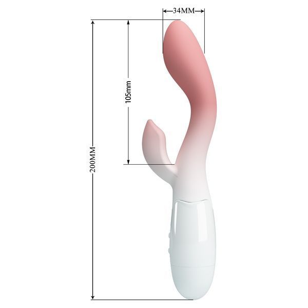 Вібратор PRETTY LOVE - Brighty, 30 vibration functions, ABS Silicone BI-014174-A5 фото