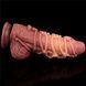 Фалоімітатор LOVETOYS Nature Cock, з присоскою, коричневий, 9,5" / 24 см 66-LV411071 фото 4