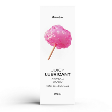 Лубрикант на водній основі Satisfyer Water Based, з ароматом цукрової вати, 300 мл 73-4082899 фото