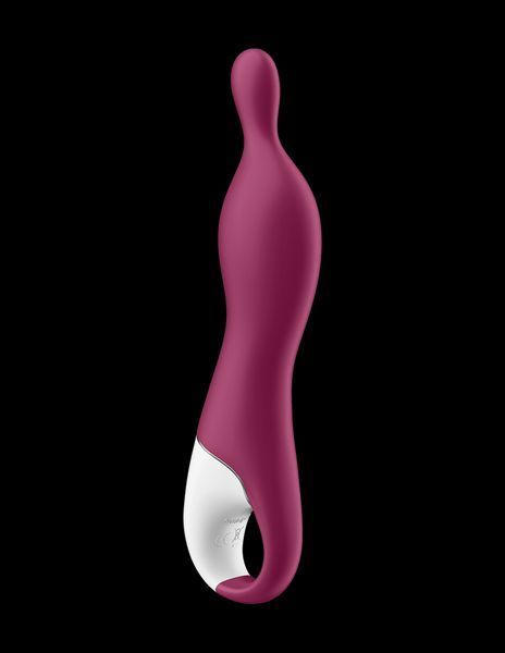 Вибратор для A-точки SATISFYER A-Mazing 1, бордовый 73-4018324 фото