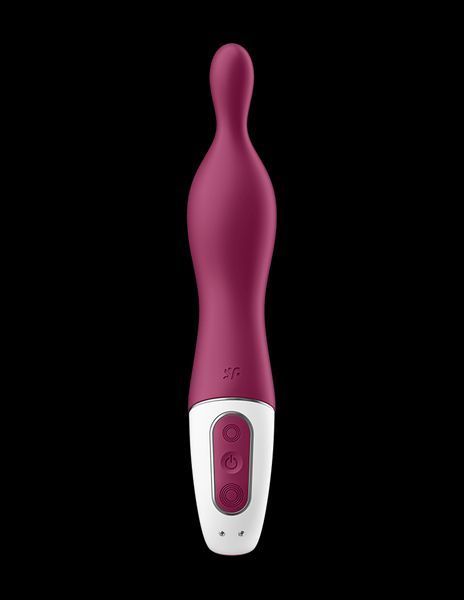 Вибратор для A-точки SATISFYER A-Mazing 1, бордовый 73-4018324 фото