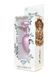 Анальна металева пробка BOSS SERIES Plug-Jewellery Pearl Pink Heart, прозора, L, 38 мм 64-00140 фото 5